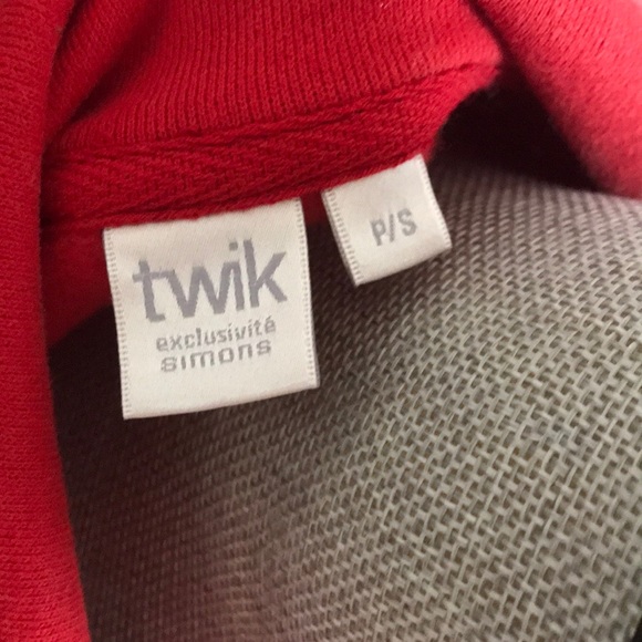 NWOT Simons Mid-Length Sweatshirt Dress, Small - Picture 7 of 7